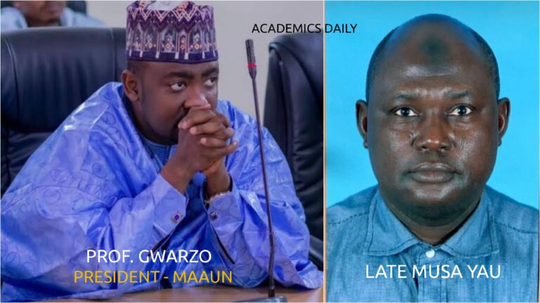 MAAUN President, Prof. Gwarzo Condole with Former First Lady Over Loss of Chief Security Officer